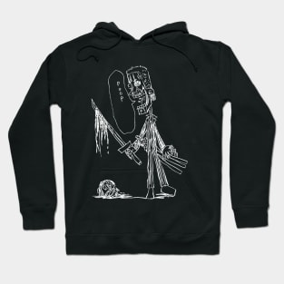 Three Swords Samurai Hoodie